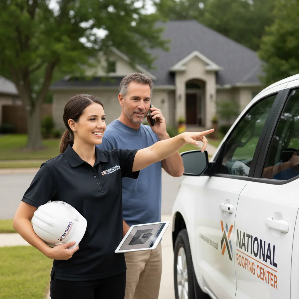 National Roofing Center customer support in Grayson